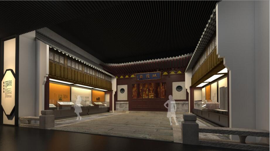 上?？h700年數(shù)字博物館設計效果圖-互動游戲